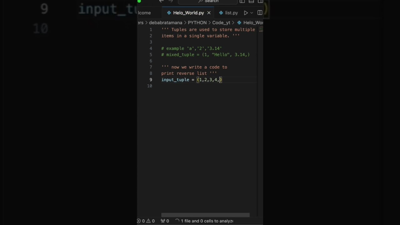 Day 7 of 60 days challenge #chalange #programmers #programming #python #coding #code_with_deb