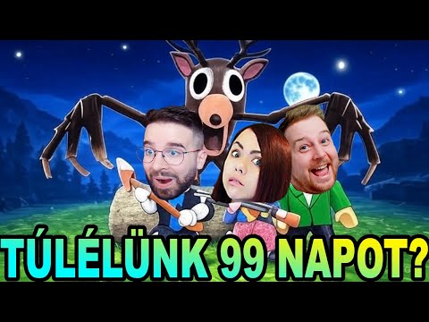KIVISSZÜK a 99 Éjszaka az erdőben játékot Dogyandi, ZsDav, Gergő ? 99 Nights in the Forest 🔦