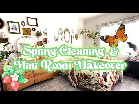 Spring Bedroom Makeover! *cozy cottagecore aesthetic*
