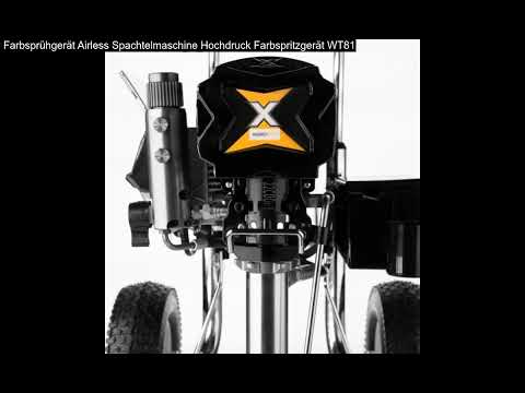 Farbsprühgerät Airless Spachtelmaschine Hochdruck Farbspritzgerät WT81