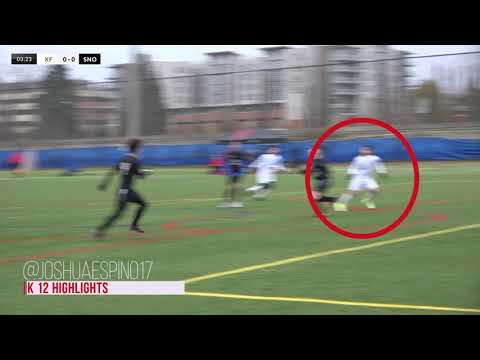 Joshua Espino Highlights 2022-23 ECNL Week 12 vs Snohomish United B10 ECNL