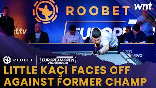 Little Kaçi takes out former champ Alcaide | 2026 Roobet European Open Pool Championship