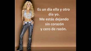 Te aviso,  te anuncio-  Shakira.  Lyrics HD