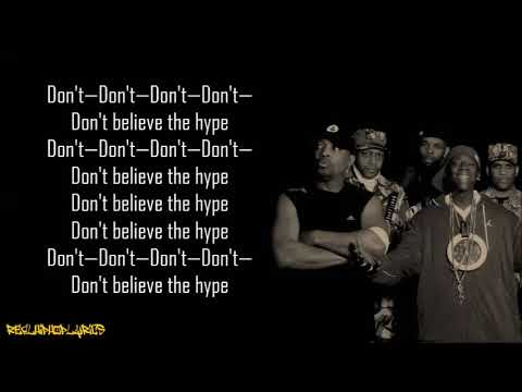 Public Enemy - Don't Believe the Hype (Lyrics)