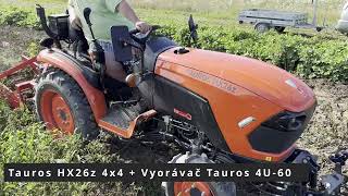 Mini-tracteur Tauros HX26z | Image 4 - Agroline