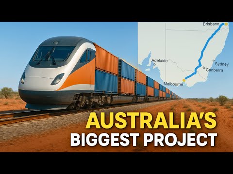 The $31 Billion Inland Rail That Could Change Australia Forever