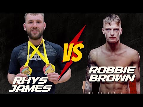 Rhys James vs Robbie Brown - 8 minute submission only match