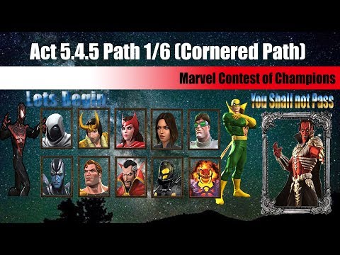Act 5.4.5 Path 1/6 (Cornered) - Marvel Contest of Champions