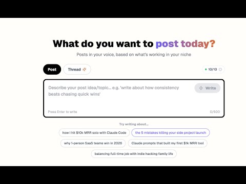 PostPulse video preview