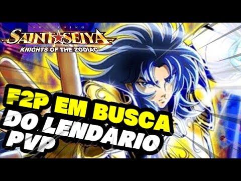 DO OURO AO LENDÁRIO SENDO F2P NO DUELO GALÁCTICO #1 - SAINT SEIYA AWAKENING