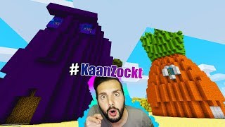 KAAN REAGIERT AUF SPONGEBOB SCHWAMMKOPF MAP BEI MINECRAFT Zu Besuch in Bikini Bottom &amp; Krosse Krabbe