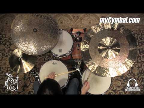 Istanbul Agop 26" Custom Series Sultan Flat Ride Cymbal - 3446g (SFR26-1080113D)