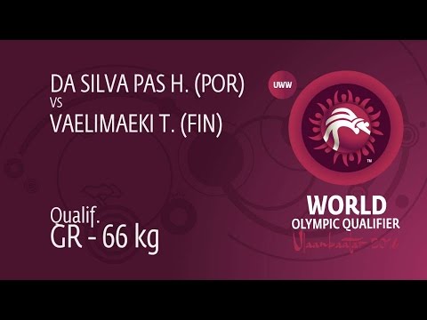 Qual. GR - 66 kg: T. VAELIMAEKI (FIN) df. H. DA SILVA PAS (POR) by TF, 8-0