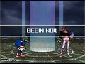 KOF MUGEN Sonic EXE Vs Ramdom Boss Team