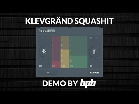 Klevgränd Produktion SquashIt DEMO (VST/AU Plugin)