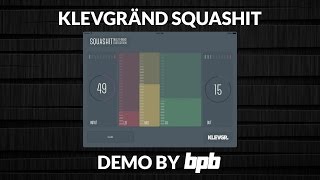 Video thumbnail for Klevgränd Produktion SquashIt DEMO (VST/AU Plugin) by Bedroom Producers Blog