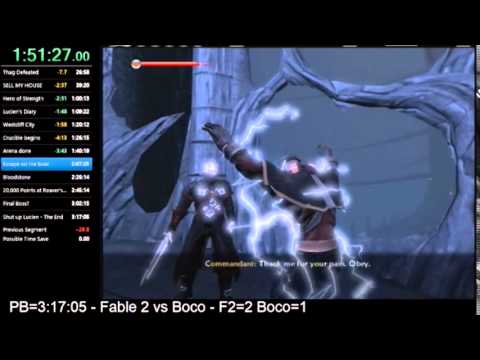 Fable 2 - Speed Run in 3:13:44 PB