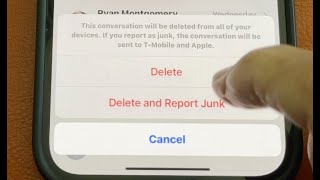 How to delete a text message thread on iPhone