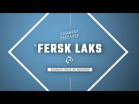 Recette de fersk laks, saumon frais de Norvège