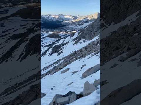 Pacific Crest Trail views at 14,000ft 🏔️