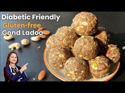 No Sugar No Jaggery Bajra Gond Ladoo | Gluten-Free Laddu | Diabetic Friendly Recipe |Winter Special