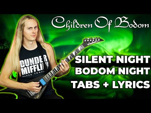 Silent Night, Bodom Night | Children of Bodom | COVER w/ TABS + LYRICS