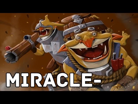 Miracle- Pro Techies Support Dota 2 Gameplay
