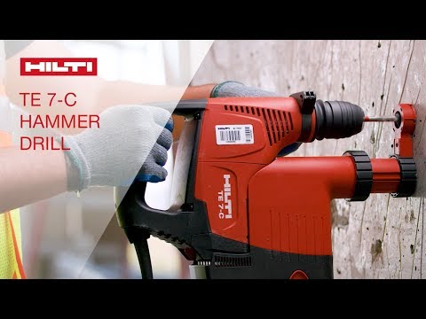 Overview of HiltiS Te 7 And Te 7-C Corded SDS Plus Rotary Hammers