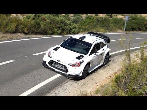 Test Andreas Mikkelsen | Hyundai i20 WRC on Tarmac | RallyRACC 2017 by Jaume Soler