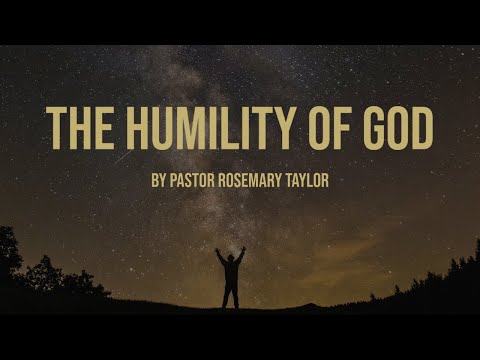 The Humility of God
