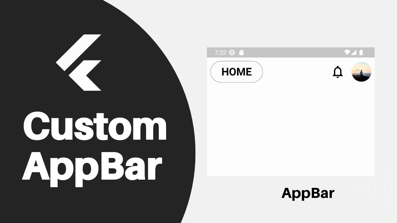 Creating a Custom App Bar in Flutter - Flutter Tutoria | Flutter Appbar | Umairdev