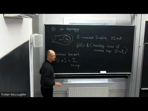 Anton Alekseev: Batalin-Vilkovisky Structures on Moduli Spaces of Flat Connections