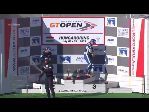 International GTOpen 2017 ROUND 4 HUNGARY - Hungaroring Race 1 ITALIANO