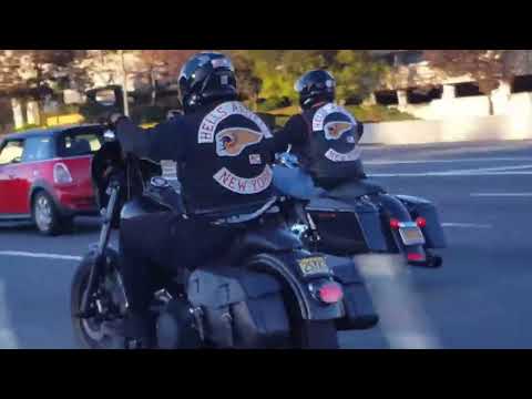 HELLS ANGELS FOREVER RED & WHITE ANTHEM