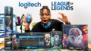 Massive Logitech x League of Legends Collection Unboxing - G Pro Wireless, G Pro Keyboard, G840