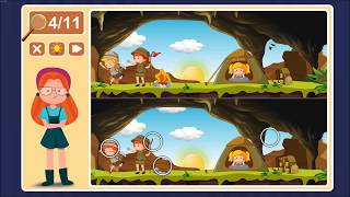 Viki Spotter: Camping, Level 1 Walkthrough, 1080p/60FPS.