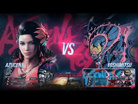 ulsan (azucena) VS eyemusician (yoshimitsu) - Tekken 8 Rank Match