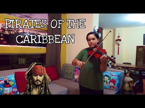 PIRATES OF THE CARIBBEAN | HE'S A PIRATE | VIOLIN COVER | IAN HIDALGO GRIMBAL