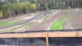 preview picture of video 'Arvika, Bergdalsbanan, Westom. Honda CR125 -03'