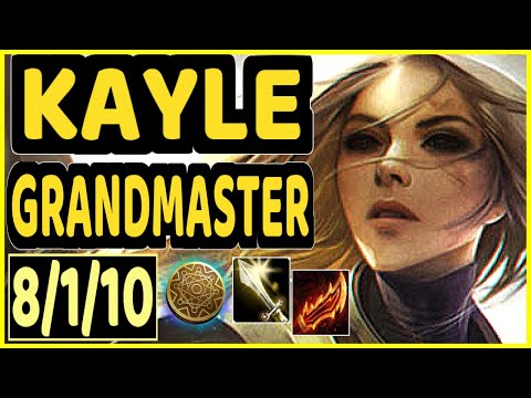 STROMPEST (KAYLE) - 8/1/10 KDA MID GAMEPLAY - NA Ranked GRANDMASTER