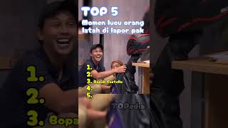 Download lagu Top 5 Momen terlucu orang latah di lapor pak #lucu #ngakak #shorts mp3
