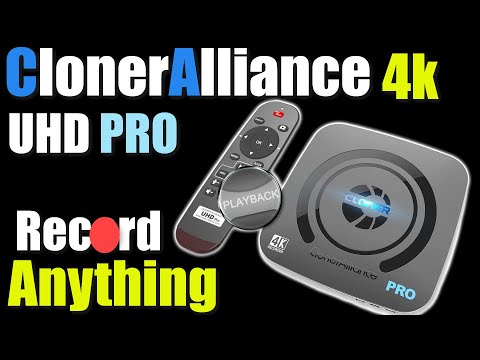 Record Anything With The Ultimate Video Capture Device | Cloner Alliance UHD Pro, 4K Video Recorder