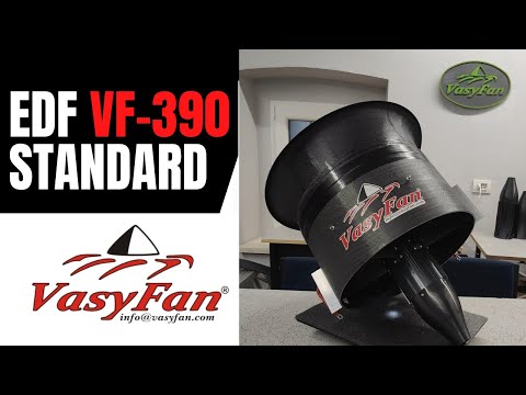 Edf VasyFan VF-390mm, test over 75kg, engine 40kw.