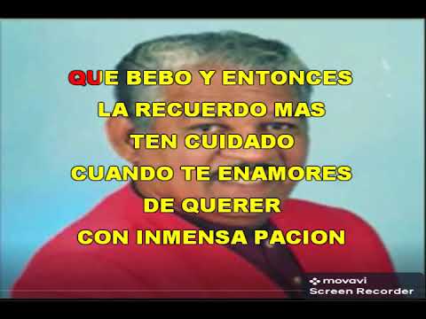 Jose Manuel Calderon Triste Camino karaoke