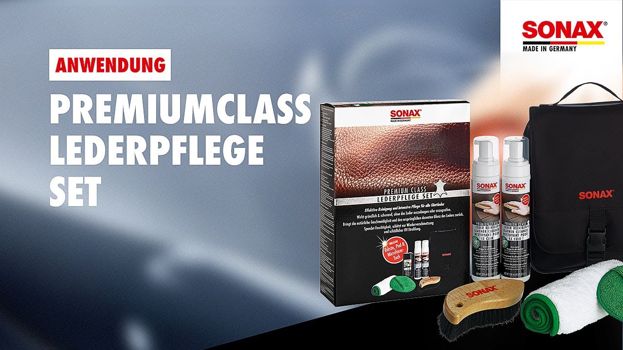 Sonax Lederpflege PREMIUM CLASS Set, 750 ml