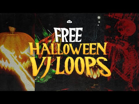 HALLOWEEN VJ LOOP | No Copyright Background Video (Free Download)