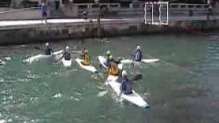 preview picture of video 'Canoa polo - Torneo Triveneto a Cervignano 6-7 settembre 2008'