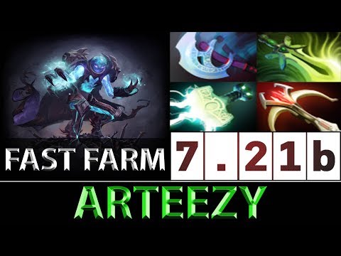 Arteezy [Arc Warden] Fast Farm Crazy 993 GPM ► Dota 2 7.21b