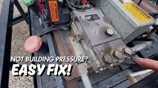 How To Fix A Pressure Washer That Has Low Pressure