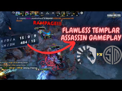 Liquid Nisha Templar assassin Rampage!! Game 1 Team Liquid vs TSM - Riyadh Masters 2023 – Day 1
